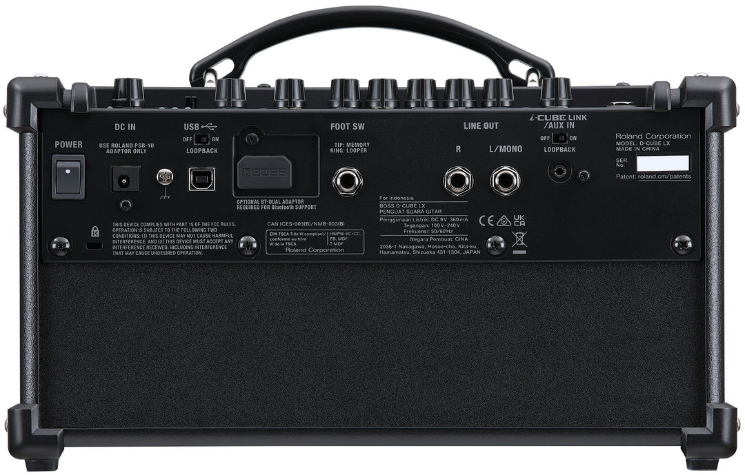 Boss Dual Cube LX Guitar Amplifier 3