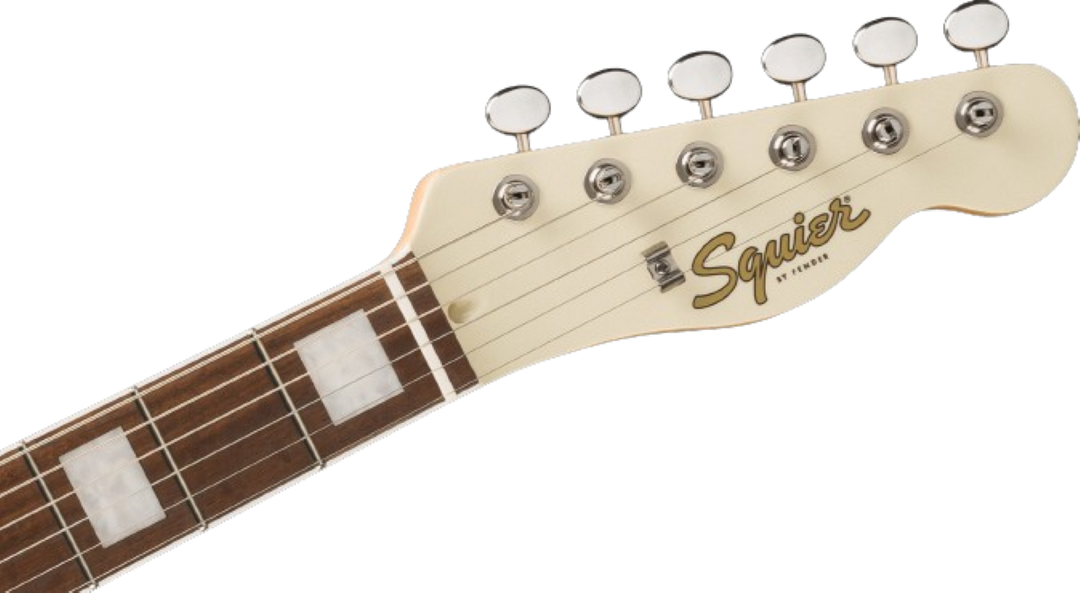 Squier 'Limited Edition' Paranormal Offset Telecaster SJ - Olympic White With Laurel Fingerboard