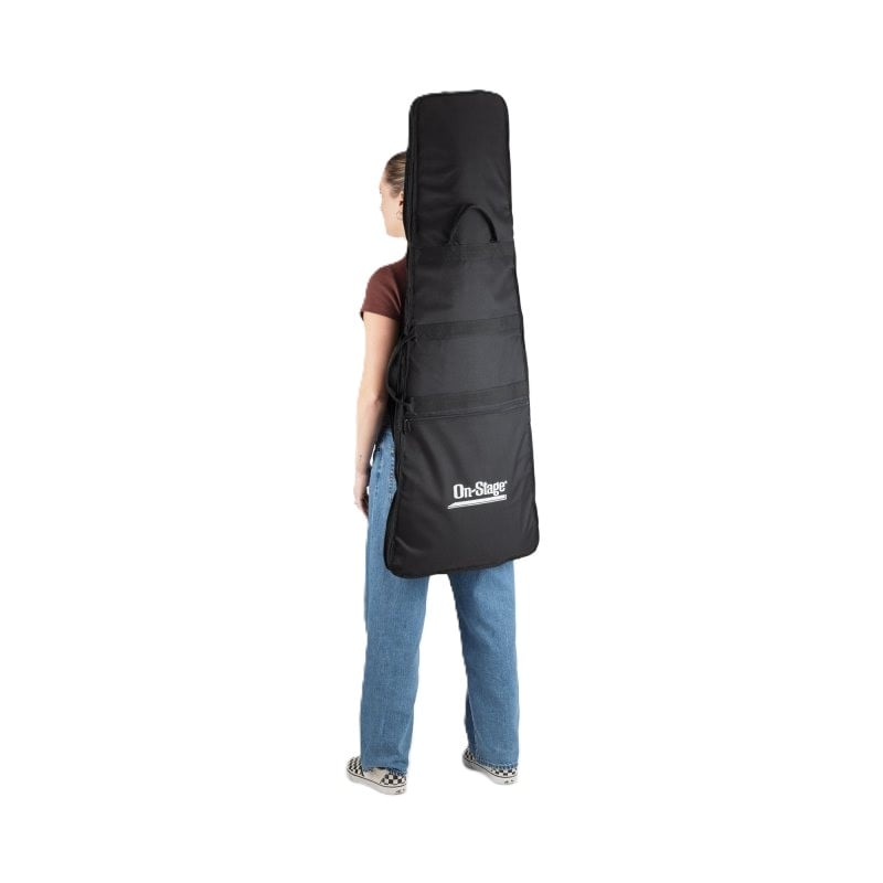 Onstage GBO4550 Offset Electric Guitar Gig Bag - Black 3