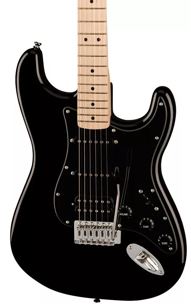 Squier Sonic Stratocaster HSS Electric Guitar - Black