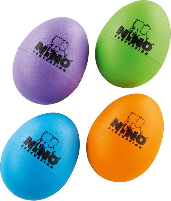 Meinl NINOSET540 Nino Egg Shaker Assortment (4-Pack)