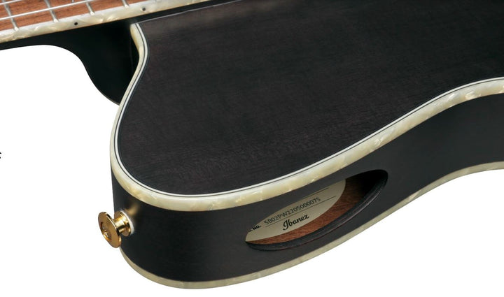 Ibanez TOD10NTKF Tim Henson Signature Acoustic Electric Classical - Black 4