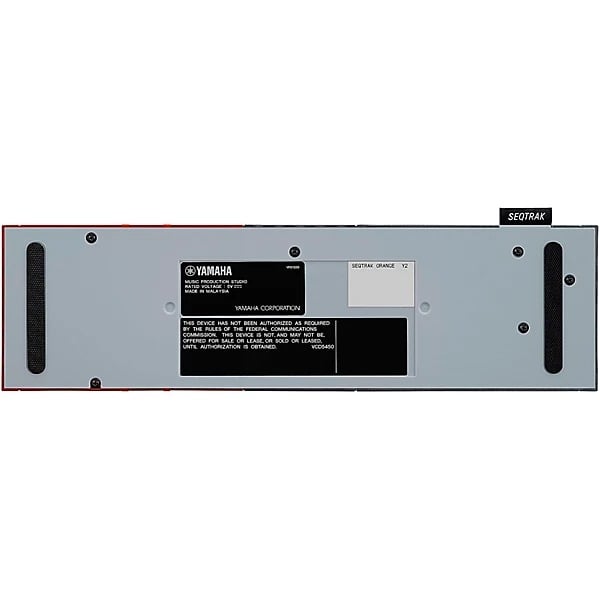 Yamaha SeqTrak Mobile Music Idea Station - Orange & White 3