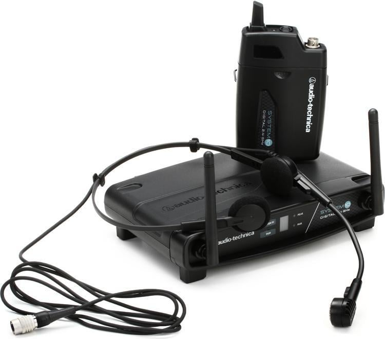 Audio Technica ATW-1101/H System 10 Digital Wireless System with PRO8HEcW Headset 3