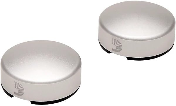 D'Addario Footswitch Topper - 2-Pack Silver