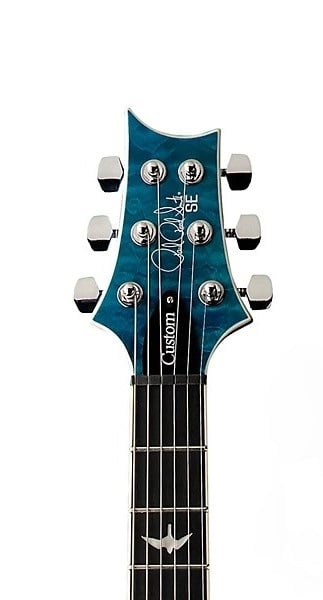 PRS SE Custom 24-08 Quilt Top Electric Guitar - Lake Blue