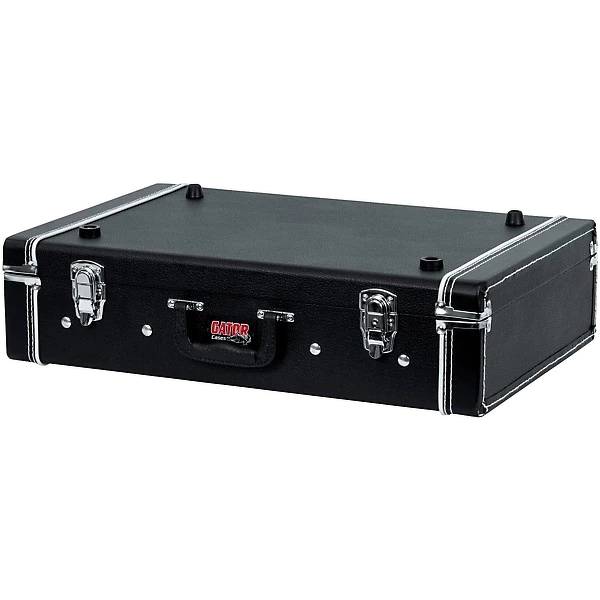 Gator Gig-Box Jr Pedal Board/Guitar Stand & Case - Black With Power Supply