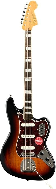 Squier Classic Vibe Bass VI 6-String Laurel Fretboard (3-Tone Sunburst) - No Case 3