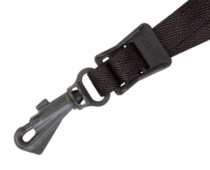 Neotech Extra Long Size Soft Saxophone Strap With Swivel Hook - Black 2