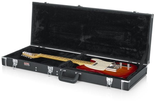 Gator Deluxe Hardshell Electric Guitar Case - Black