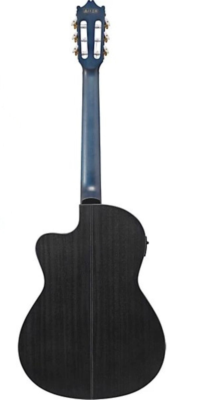 Ibanez GA5FMTCEOB Open Pore Classical Acoustic Electric Guitar - Berry 4