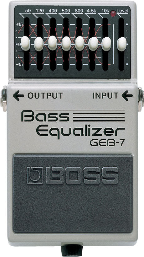 Boss GEB7 7 Band Equalizer Bass Pedal 5
