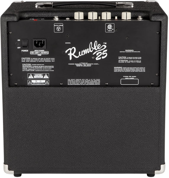 Fender Rumble 25 V3 Bass Amplifier