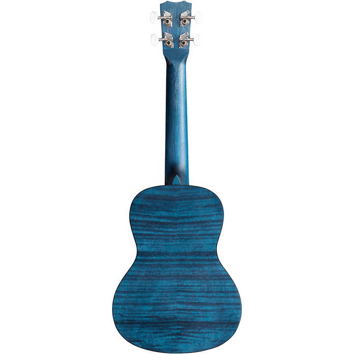 Cordoba 15-CFM Flame-Top Ukulele (Sapphire Blue)