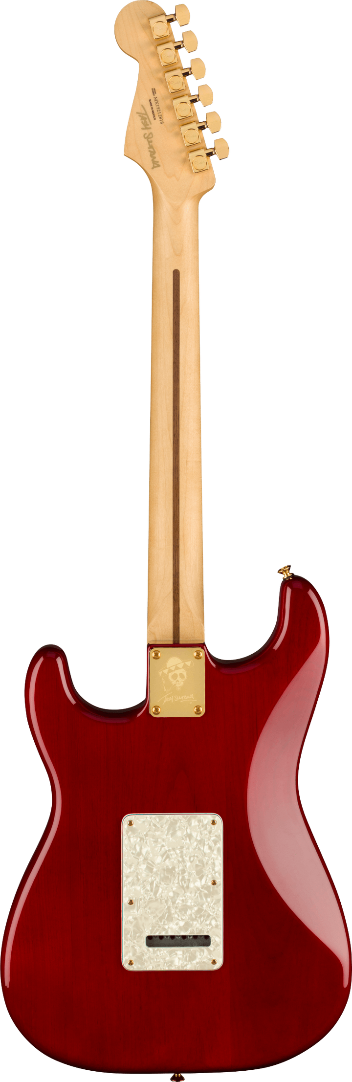 Fender Tash Sultana Stratocaster with Gig Bag (Maple/Transparent Cherry) 3