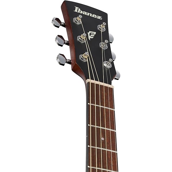 Ibanez PC54EWKH Acoustic Electric Guitar - Open Pore Weathered Black 5