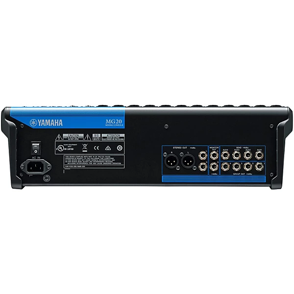 Yamaha MG20 20-Channel Analog Mixer 4