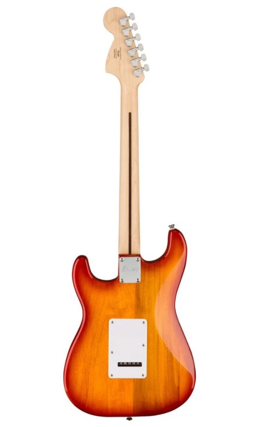 Squier Affinity FMT Stratocaster HSS Maple Neck (Sienna Sunburst) - No Case 4