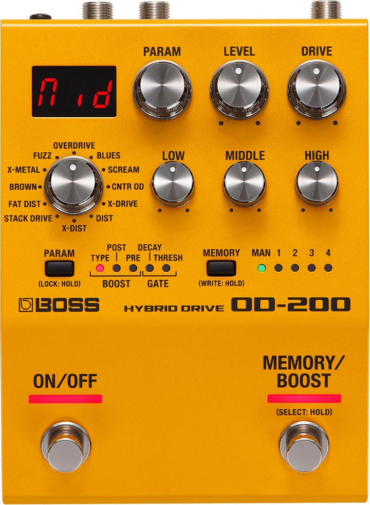 Boss OD-200 Hybrid Drive Effects Pedal