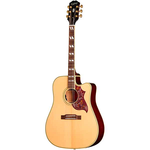 Epiphone Hummingbird Standard EC Acoustic Electric Guitar - Natural 5