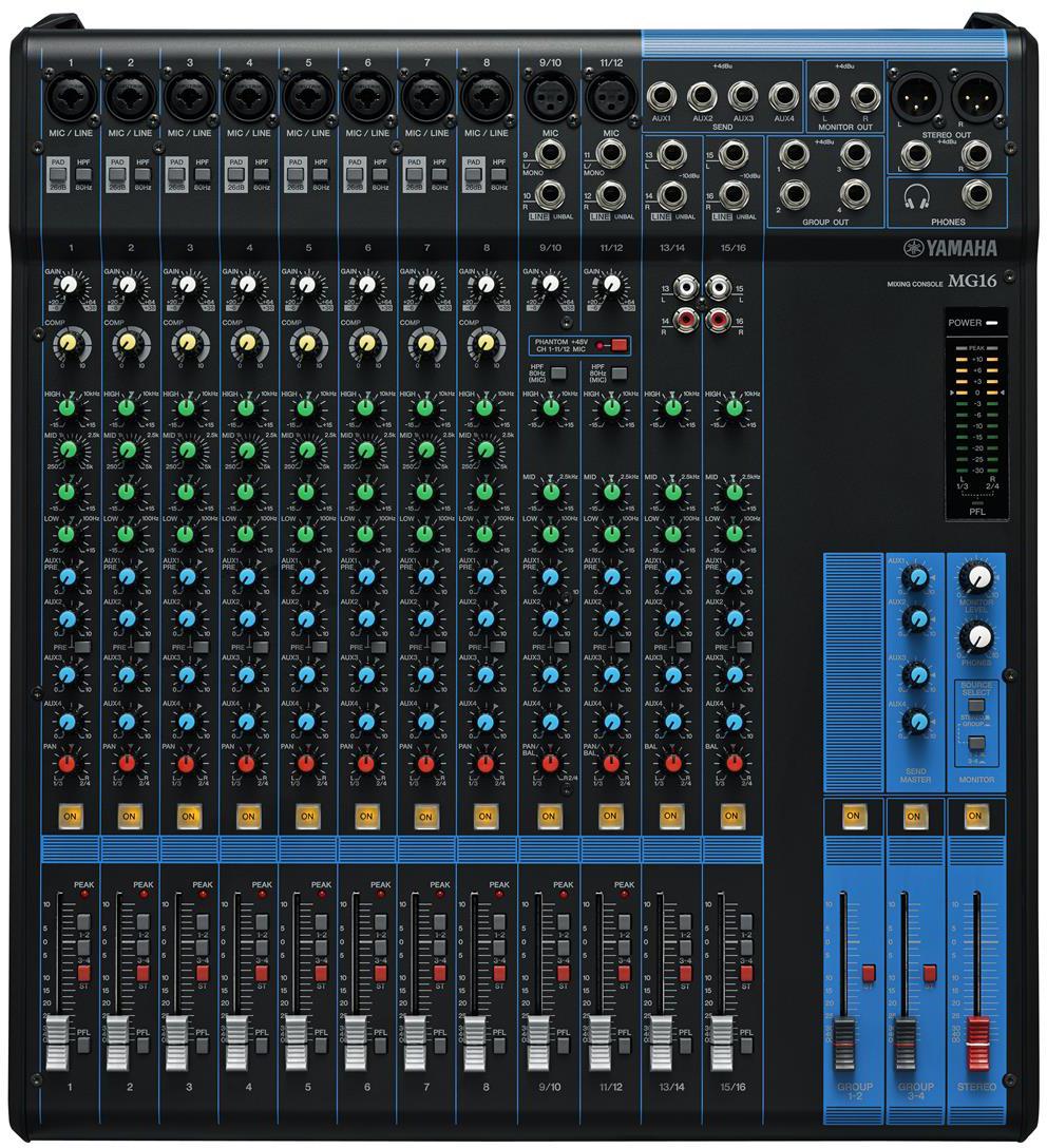 Yamaha MG16 16 Channel Mixer