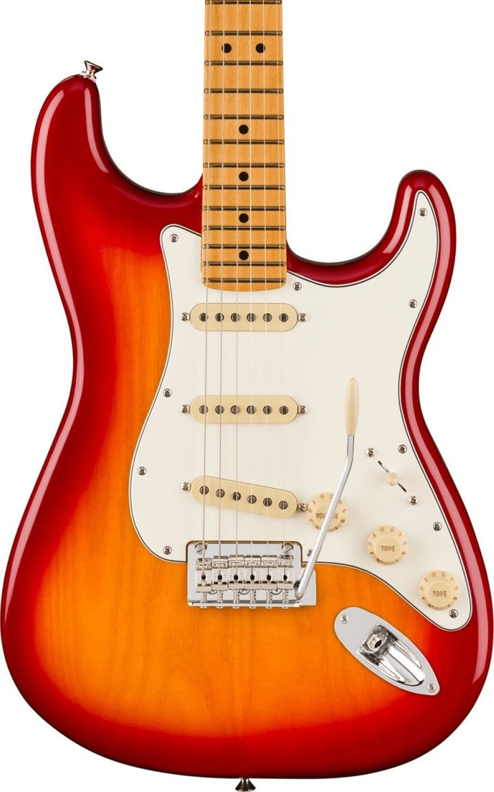 Fender Player II Stratocaster Electric Guitar - Aged Cherry Burst With Maple Fingerboard