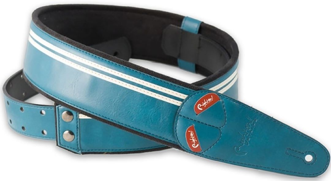 RightOn! Mojo Vegan Guitar Strap - Race Teal