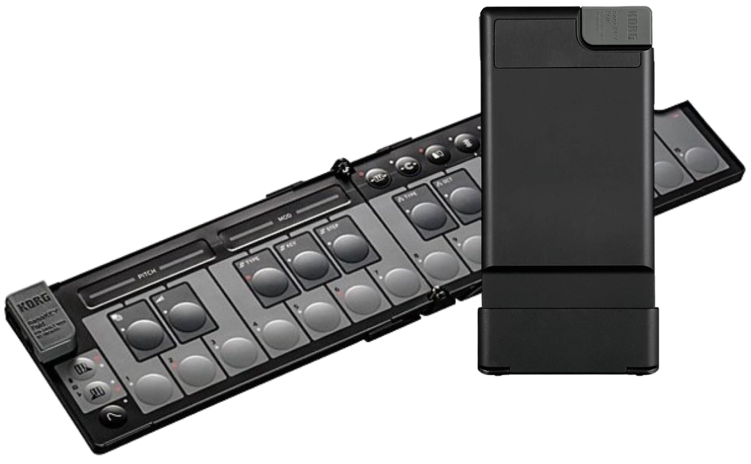 Korg nanoKEY Foldable MIDI Keyboard  - Black