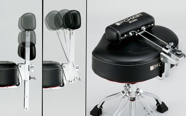 Tama HT741B Ergo Rider Throne with Backrest 4