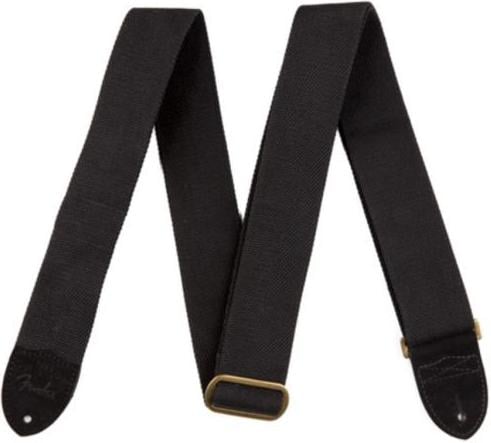 Fender Cotton Oval/Black Strap