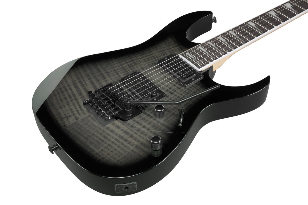 Ibanez GRG320FATKS GIO RG Electric Guitar - Transparent Black Sunburst 4