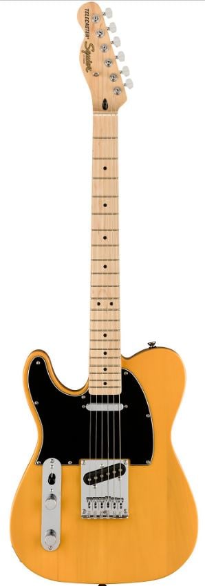 Squier Affinity Telecaster Left-Handed Maple Neck Butterscotch Blonde No Case