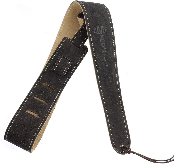 Martin Brown Suede Guitar Strap
