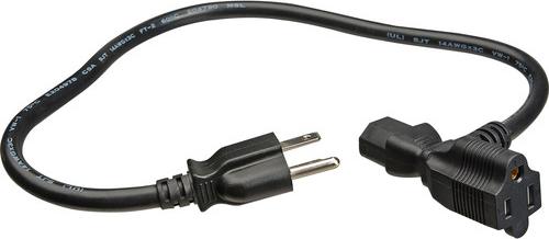 Hosa PWD401 Female Grounded Power Cable 1'