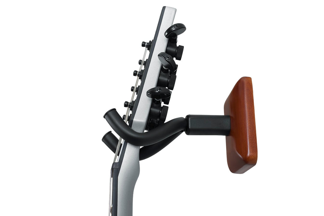 Frameworks GFWGTRHNGRMHG Mahogany Wall Mount Guitar Hanger 3