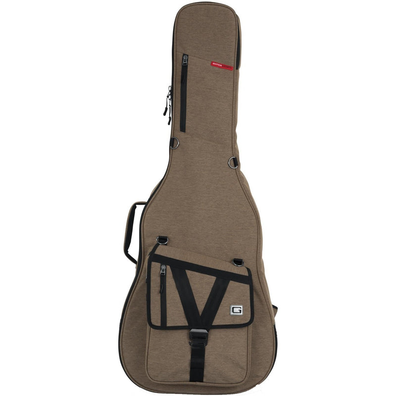 Gator Transit Acoustic Gig Bag Tan - Durable and Weather-Resistant!