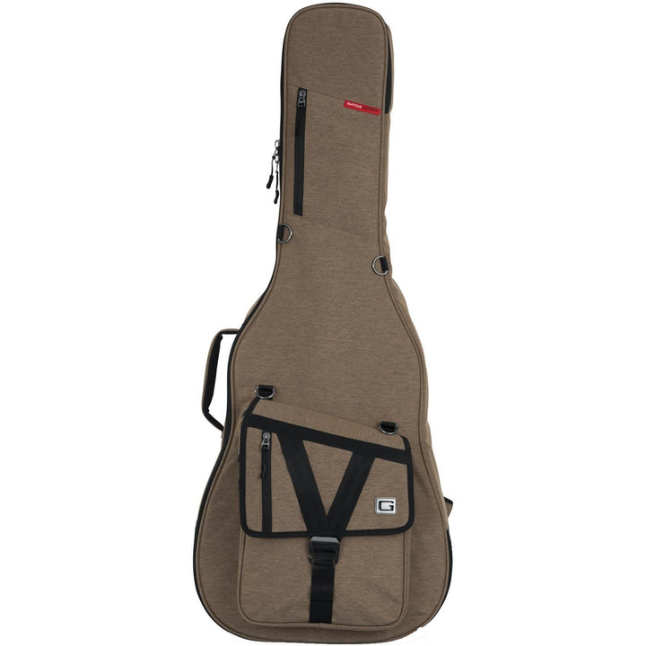 Gator Transit Acoustic Gig Bag Tan - Durable and Weather-Resistant!