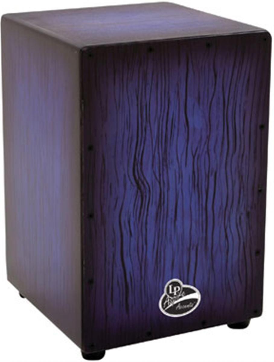 Latin Percussion LPA1332BBS Aspire Cajon Blueburst Streak