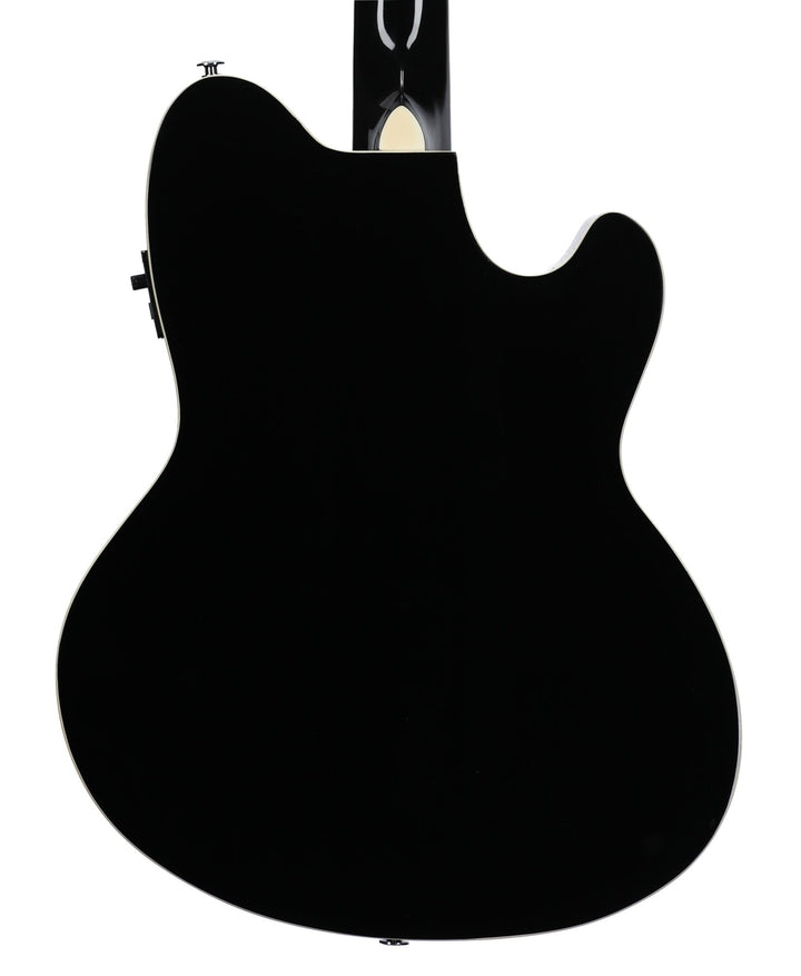 Ibanez TCY10LEBK Left-Handed Acoustic Electric Guitar - Black 3