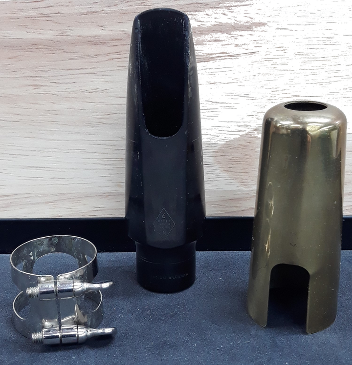 Used Meyer Hard-Rubber Tenor Saxophone Mouthpiece - 6M