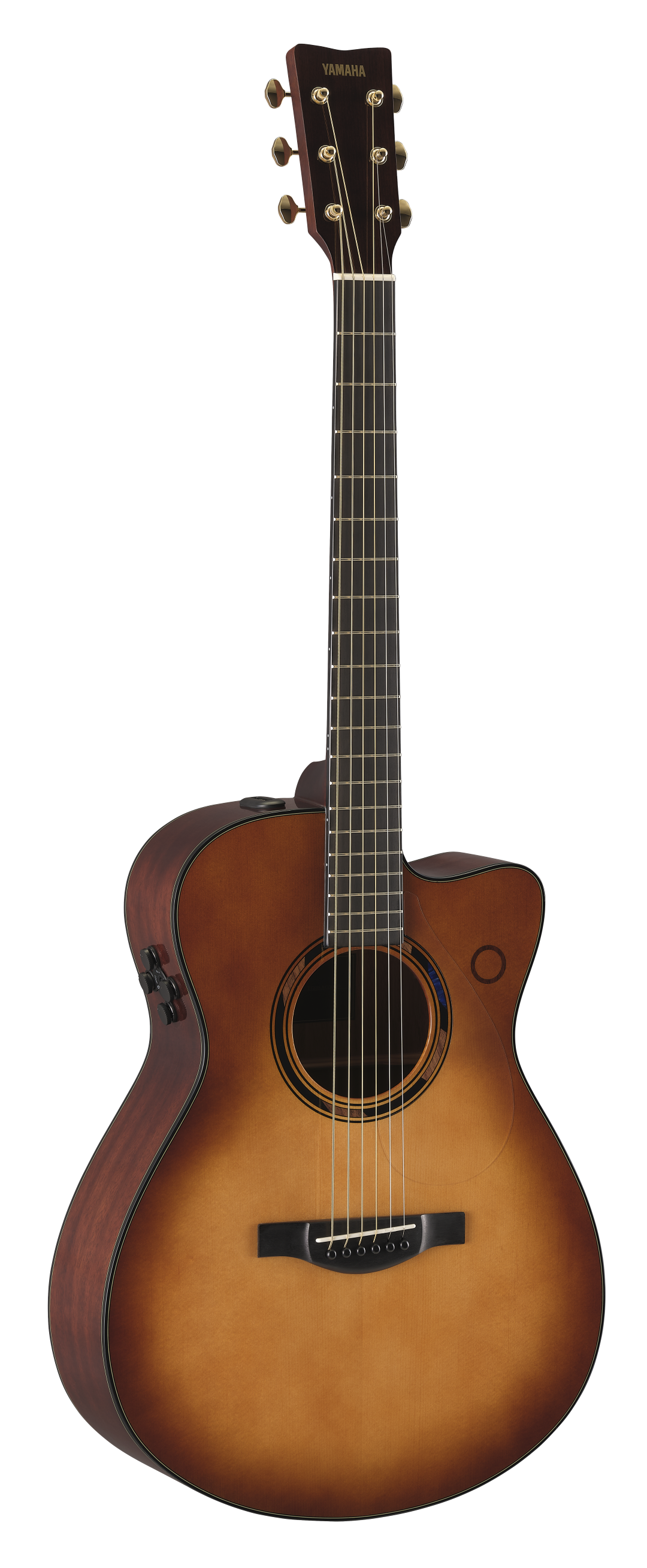 Yamaha TAS3C Trans Series Acoustic Electric Concert Guitar - Sandburst 2