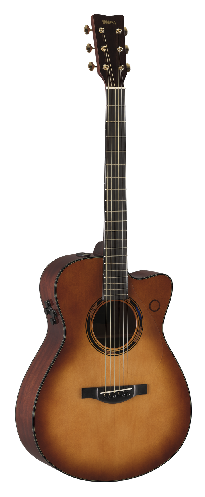 Yamaha TAS3C Trans Series Acoustic Electric Concert Guitar - Sandburst 2