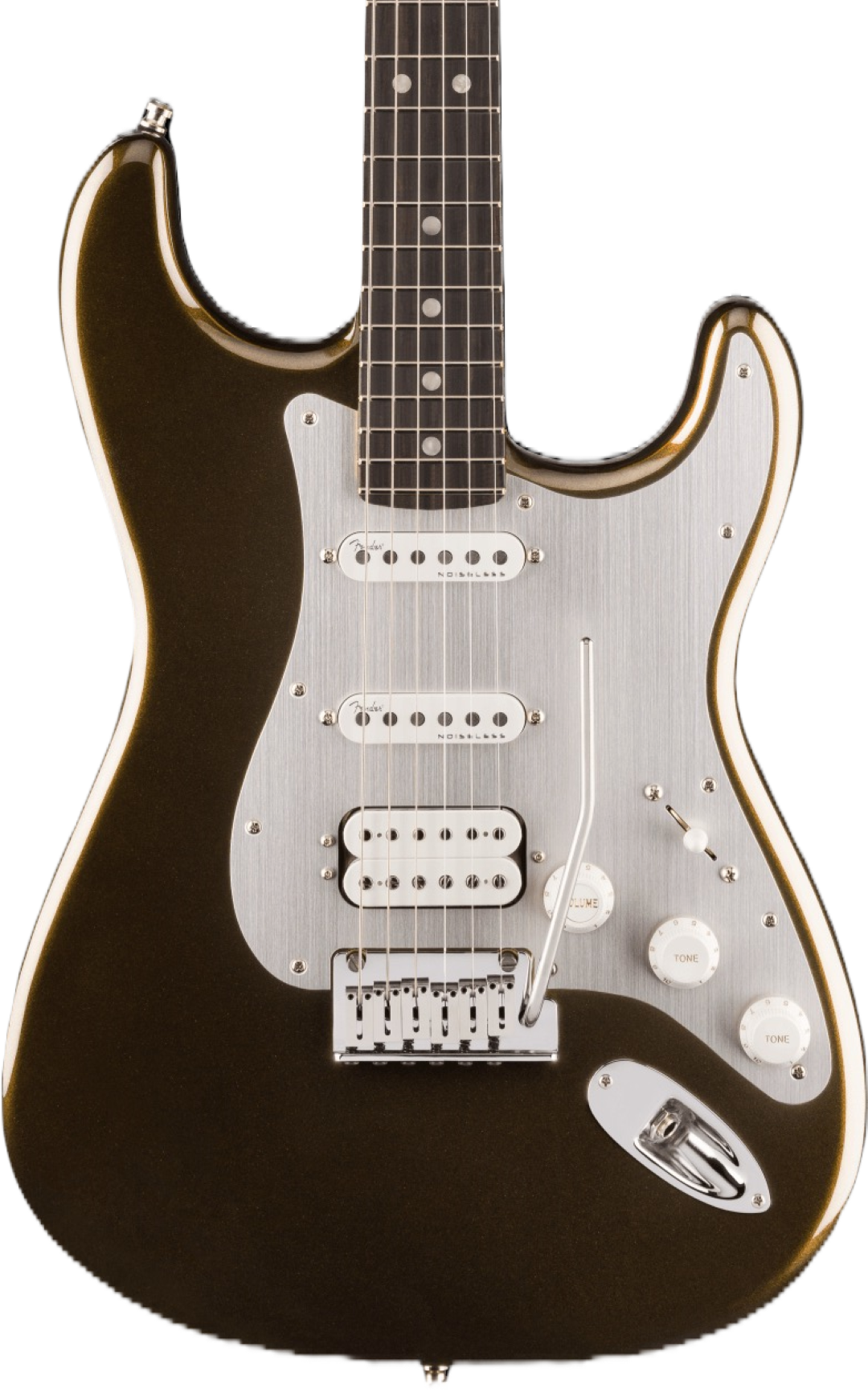 Fender American Ultra II Stratocaster HSS Electric Guitar - Texas Tea