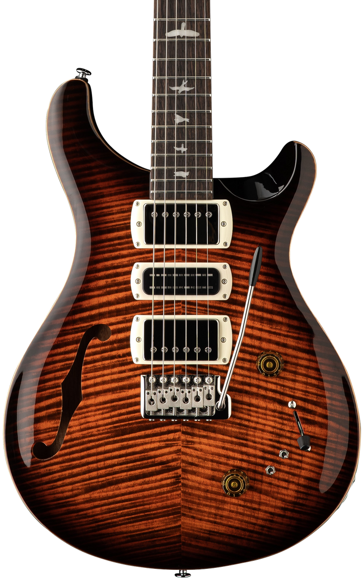 PRS SE Special Semi-Hollow Body Electric Guitar - Orange Tiger Smokeburst