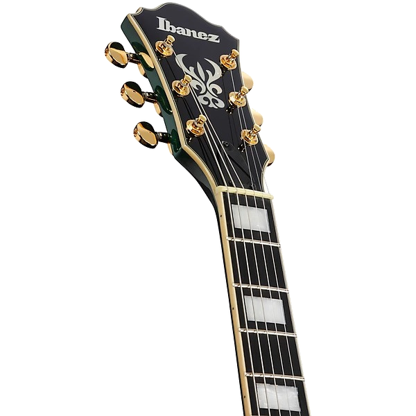 Ibanez Artcore Expressionist AS93FM Semi-hollow Electric Guitar - Transparent Moss Green