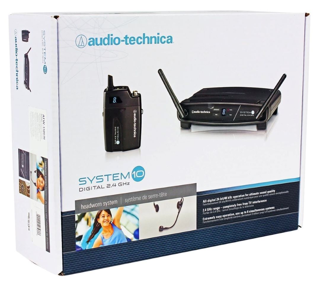 Audio-Technica ATW-1101/H Wireless Headworn Microphone System (B-Stock)