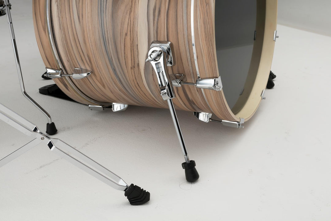 Tama Imperialstar 5 Piece Drum Set - Zebra Wood Wrap 2