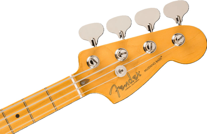 Fender American Professional Classic Mustang Bass Guitar - Faded Dakota Red 5