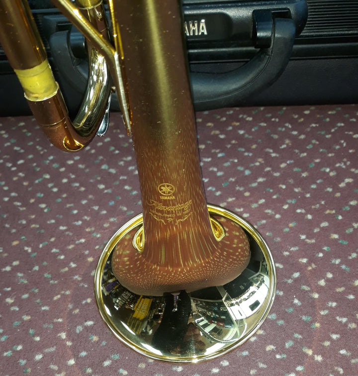 Used Yamaha YTR-200ADII Bb Student Trumpet - With Case and Mouthpiece 2