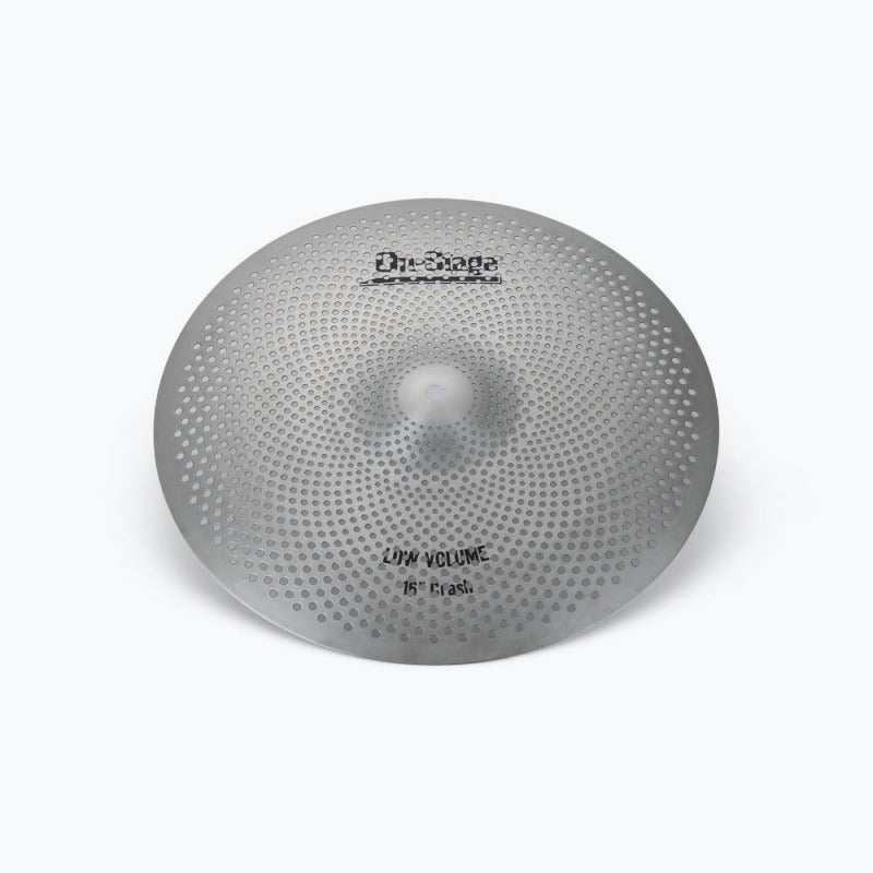 Onstage LVCP5000 Low Volume Cymbals - Stainless Steel